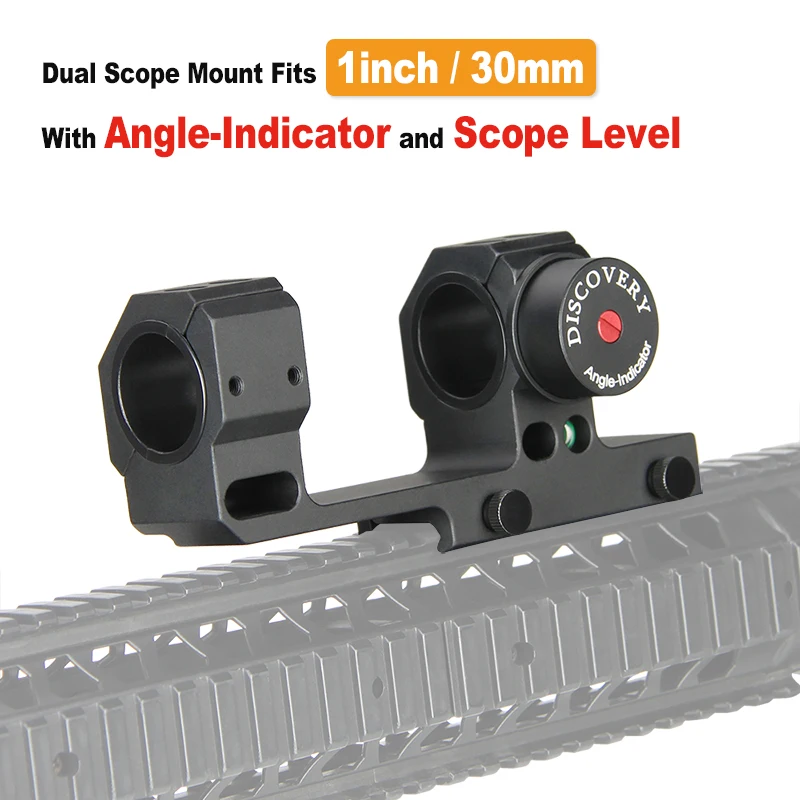 E.T Dragon 30mm / 25.4mm Dual Ring Rifle Scope Mount Quick Detach Angle Indicator FOR Picatinny Rail 21.2mm GZ24-0219
E.T Dragon 30mm / 25.4mm Dual Ring Rifle Scope Mount Quick Detach Angle Indicator FOR Picatinny Rail 21.2mm GZ24-0219