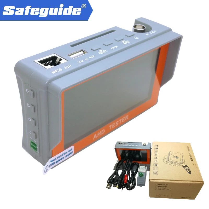 Hot sale 4.3 Inch HD CCTV Tester Monitor CVBS AHD 1080P Analog Camera Tester PTZ UTP Cable Tester 12V1A Output
Hot sale 4.3 Inch HD CCTV Tester Monitor CVBS AHD 1080P Analog Camera Tester PTZ UTP Cable Tester 12V1A Output