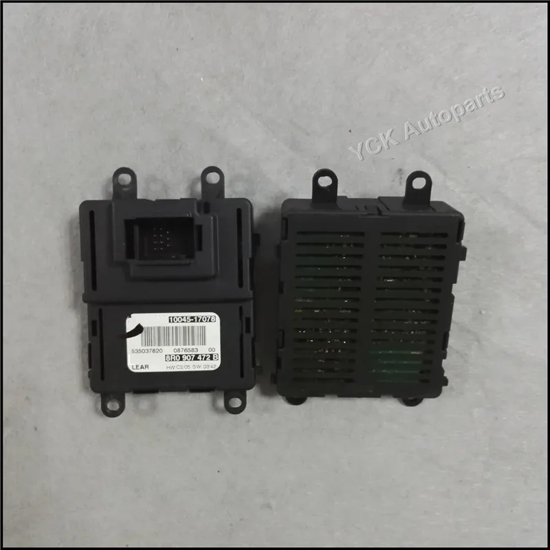 1PC YCK Original Q5 LED Driver LED Headlight DRL Ballast 8R0 907 472 B 8R0907472B 10045-17078 (Genuine and Used)
1PC YCK Original Q5 LED Driver LED Headlight DRL Ballast 8R0 907 472 B 8R0907472B 10045-17078 (Genuine and Used)