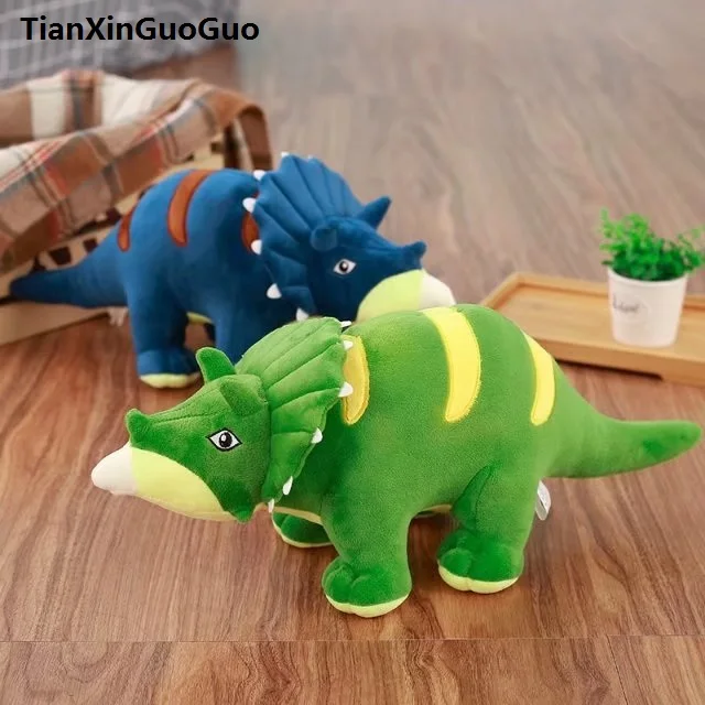 cartoon Triceratops dinosaur plush toy about 50cm plush toy soft doll throw pillow birthday gift s0240
cartoon Triceratops dinosaur plush toy about 50cm plush toy soft doll throw pillow birthday gift s0240