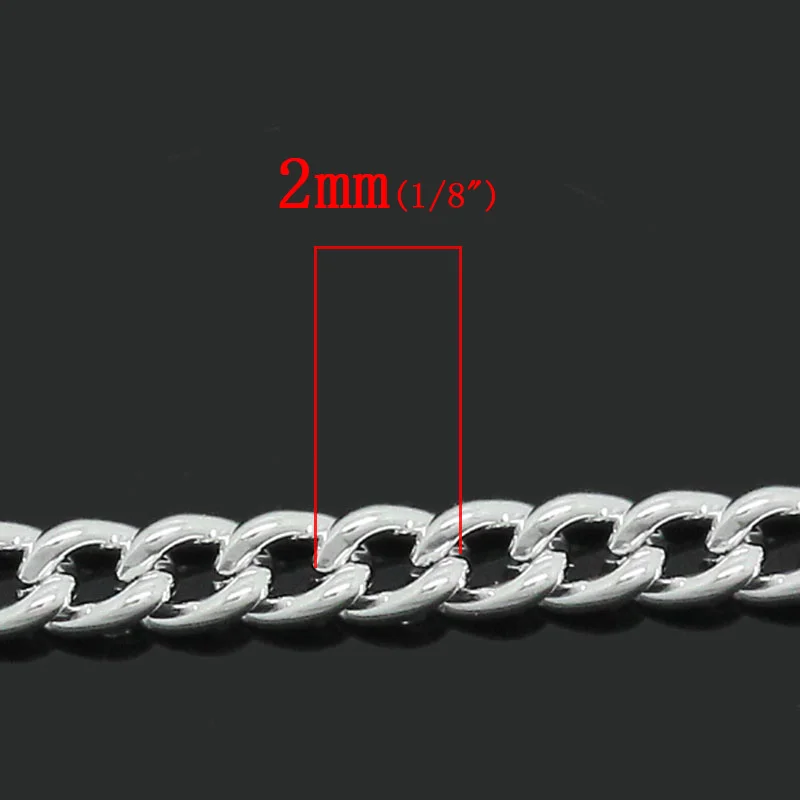 Новый посеребренный сплав 2 мм x 1 5 м | Украшения и аксессуары