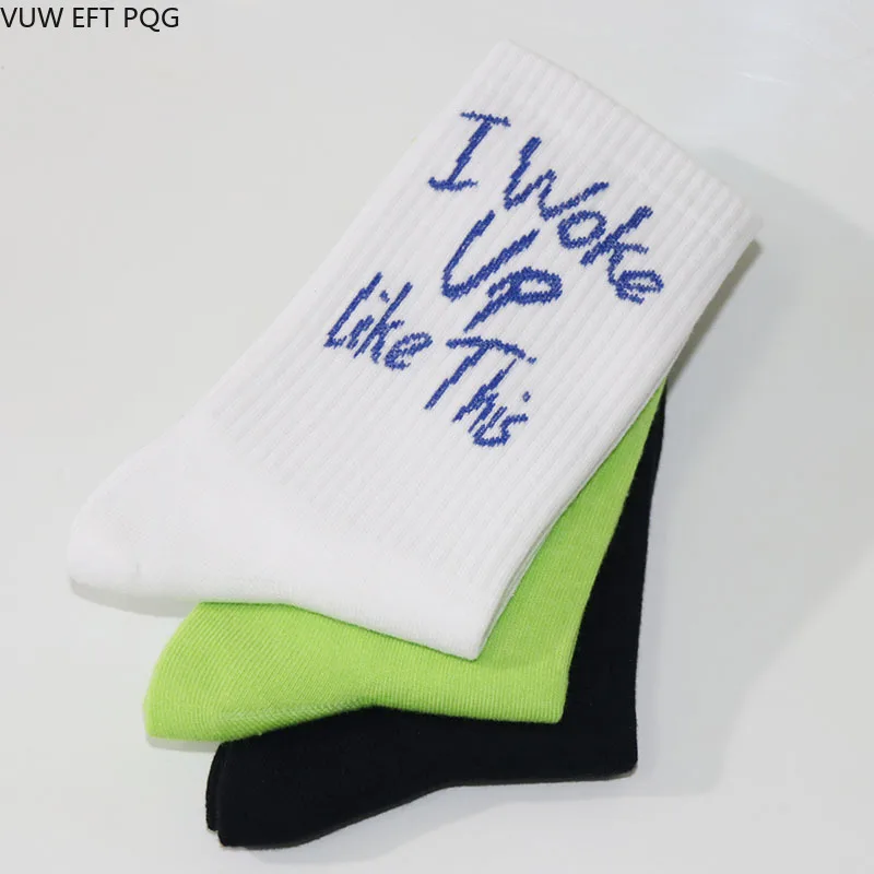 Korean style fashion Harajuku street hip hop socks unisex fun men's socks happy skateboard ladies encourage language sock
Korean style fashion Harajuku street hip hop socks unisex fun men's socks happy skateboard ladies encourage language sock