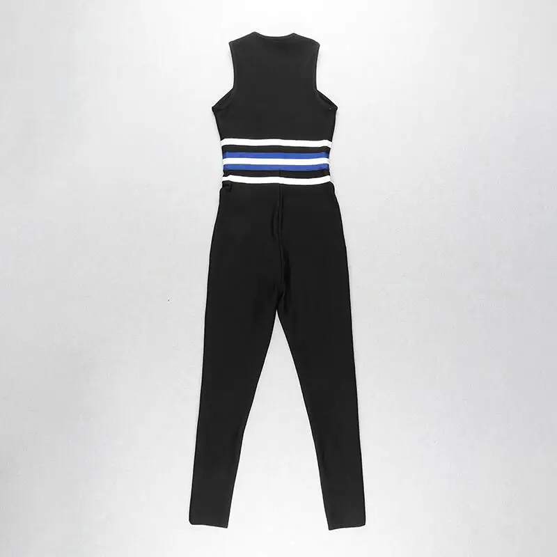 Newest 2019 Summer Romper Fashion Solid Black Bandage Jumpsuit Women Sleeveless Deep V Neck Sexy Jumpsuit Sportwear Playsuit
Newest 2019 Summer Romper Fashion Solid Black Bandage Jumpsuit Women Sleeveless Deep V Neck Sexy Jumpsuit Sportwear Playsuit