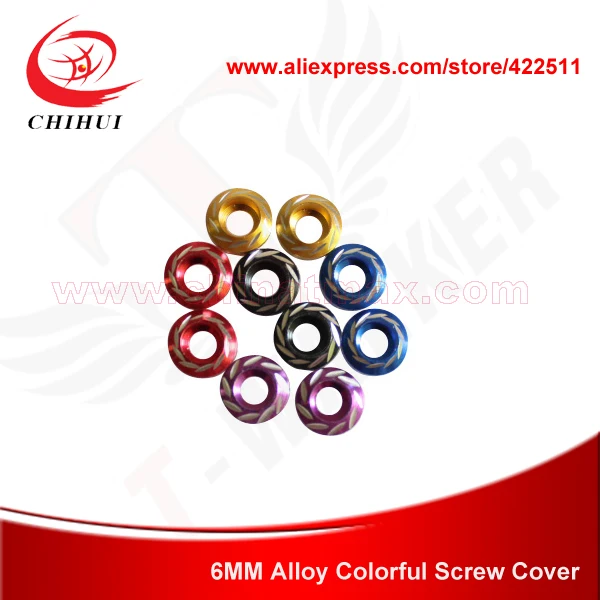 M6 Alloy Colorful Scooter Screw Cover Scooter Screw Colorful Decorative Cover Size=6mm Diameter
M6 Alloy Colorful Scooter Screw Cover Scooter Screw Colorful Decorative Cover Size=6mm Diameter