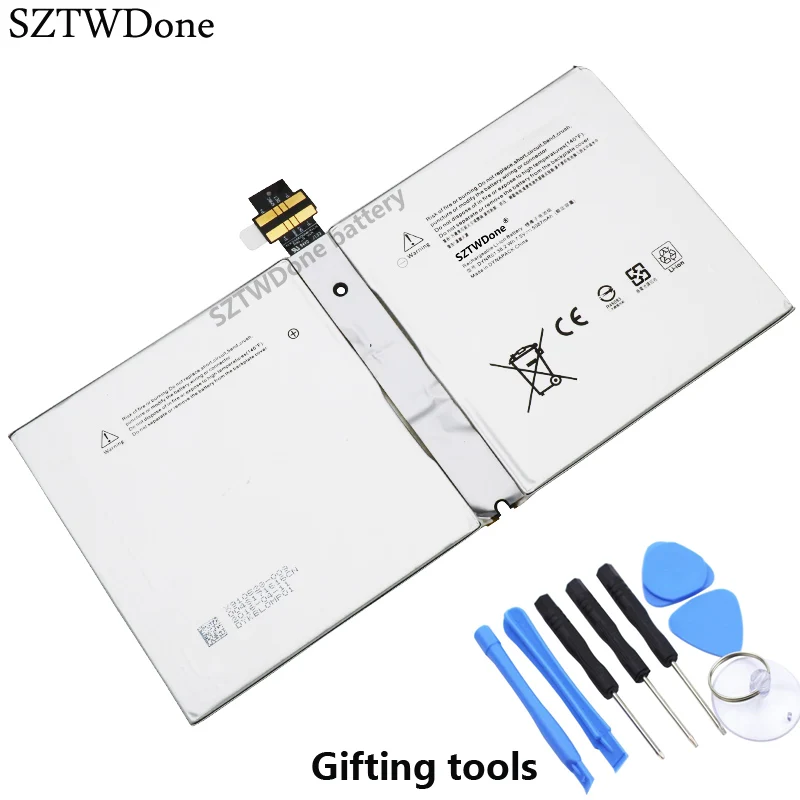 Аккумулятор SZTWDone DYNR01 для планшета Microsoft Surface Pro4 PRO 4 1724 Tablet G3HTA027H G3HTA026H 7,5 в 4770 мАч
Аккумулятор SZTWDone DYNR01 для планшета Microsoft Surface Pro4 PRO 4 1724 Tablet G3HTA027H G3HTA026H 7,5 в 4770 мАч