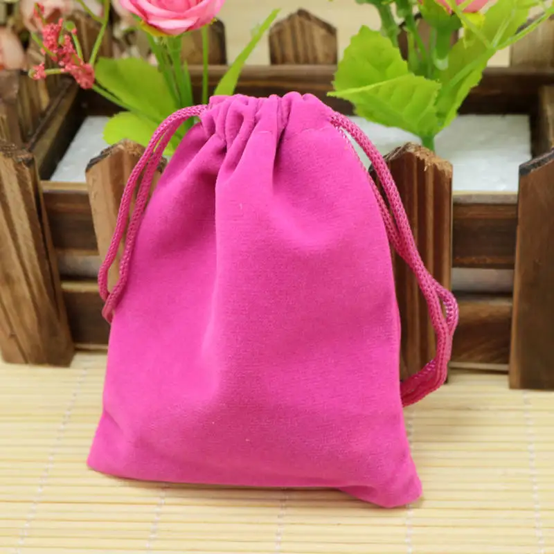 Wholesale 100pcs/lot 10*12cm Hot Pink Velvet Jewelry Bag Cute Bracelet Jewelry Packaging Bags Velvet Drawstring Pouch Gift Bag
Wholesale 100pcs/lot 10*12cm Hot Pink Velvet Jewelry Bag Cute Bracelet Jewelry Packaging Bags Velvet Drawstring Pouch Gift Bag