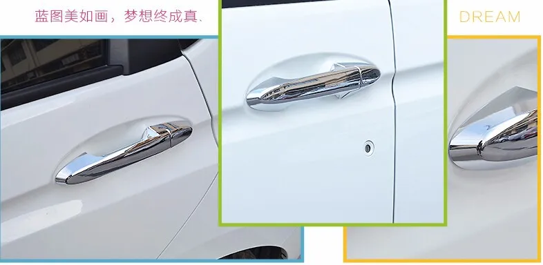 ABS ! 2 model for choice ! Side Door Handle Cover Molding Trim 8 Pcs / Set For Honda FIT JAZZ 2014 2015 2016
ABS ! 2 model for choice ! Side Door Handle Cover Molding Trim 8 Pcs / Set For Honda FIT JAZZ 2014 2015 2016