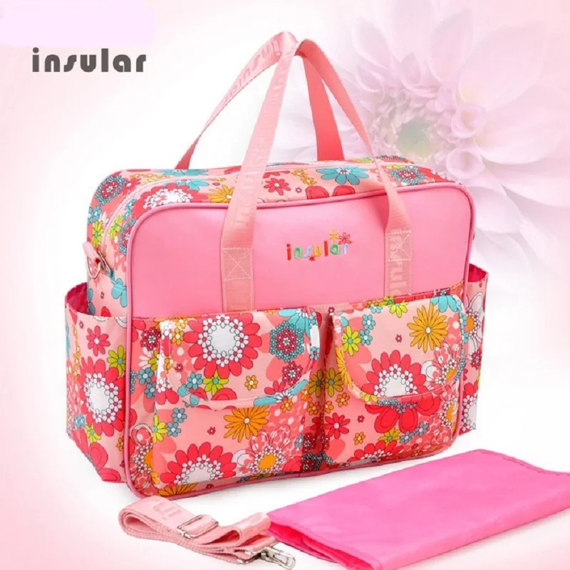 Insular MultiColor diaper bag 2020 shoulder handbag high quality maternity mother stroller mummy bag multifunctional baby bag
Insular MultiColor diaper bag 2020 shoulder handbag high quality maternity mother stroller mummy bag multifunctional baby bag