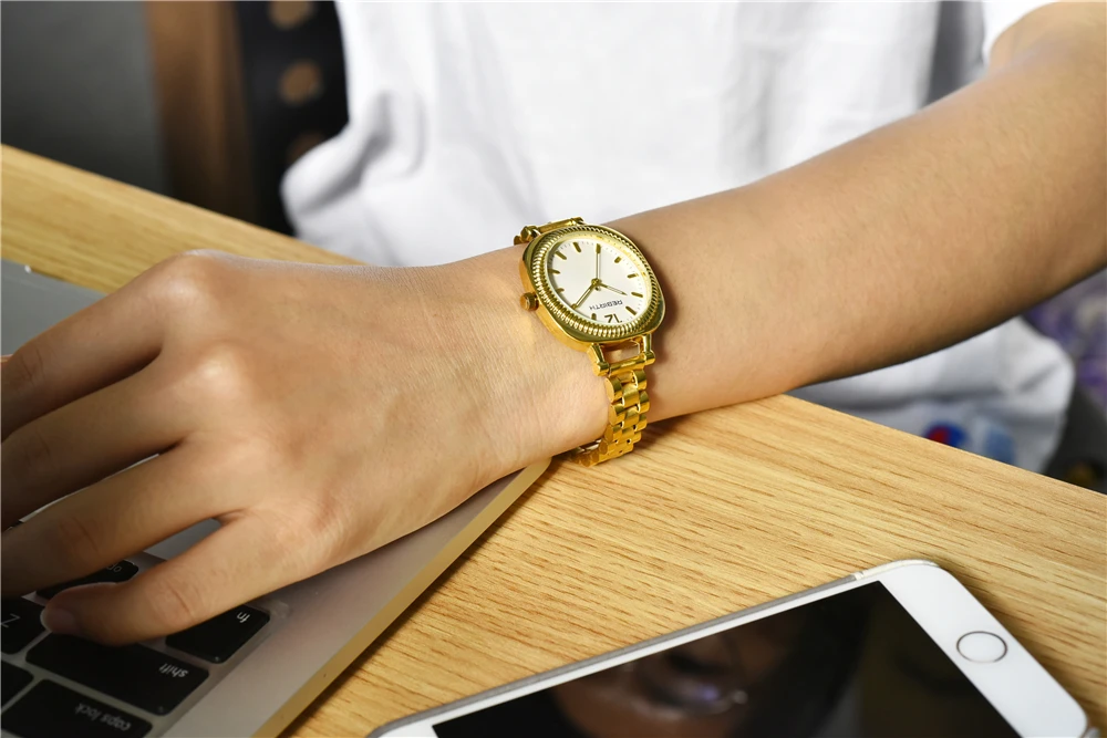 REBIRTH Brand Women Steel Watch Ladies Luxury Dress Fashion Quartz Wristwatch Classic Crystal Gold Bracelet Women Watch Clock
REBIRTH Brand Women Steel Watch Ladies Luxury Dress Fashion Quartz Wristwatch Classic Crystal Gold Bracelet Women Watch Clock