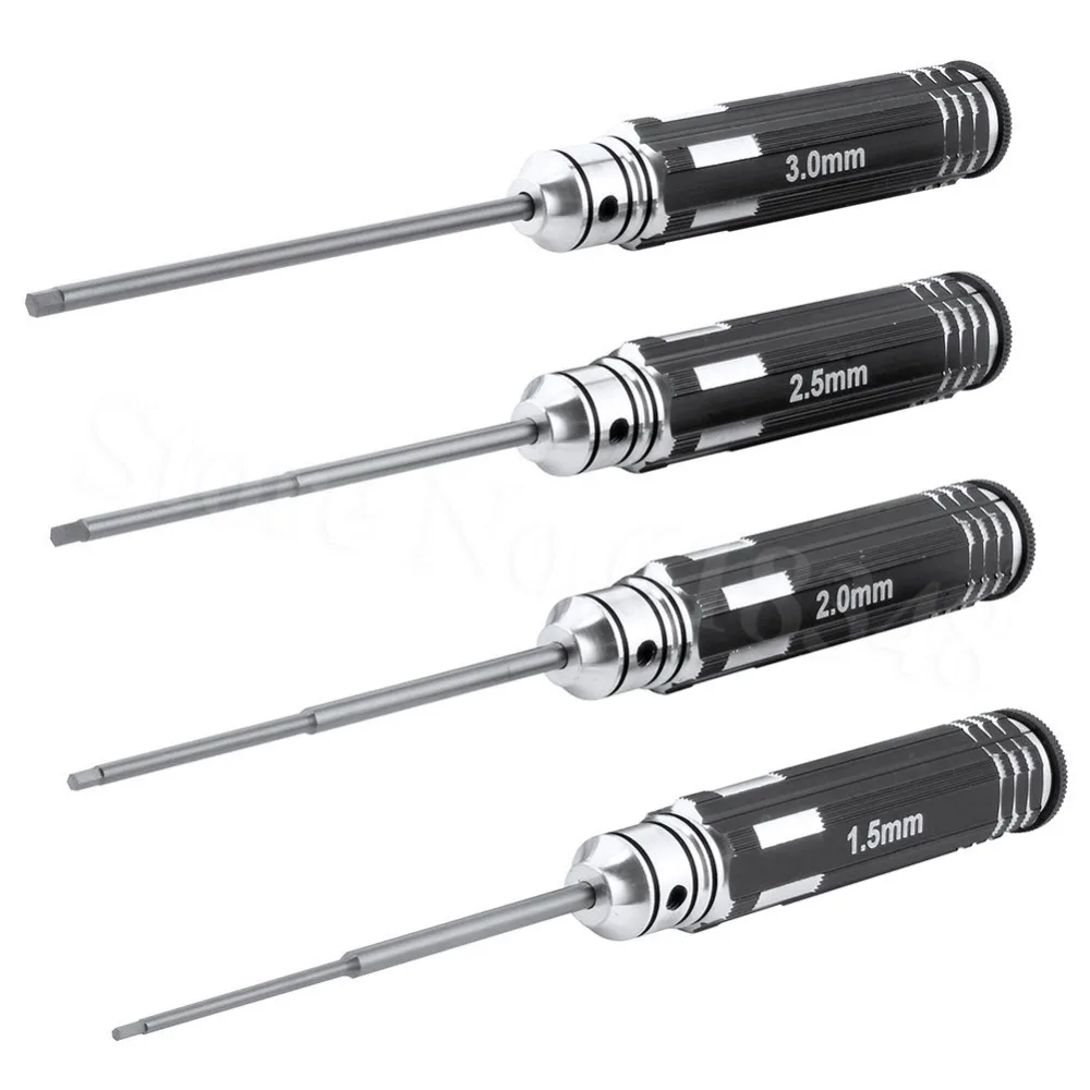 4 Pieces 1.5mm 2.0mm 2.5mm 3.0mm Hexangular Screwdriver Repair Tools Kit Key For RC Quadcopter Drone Cars Boats
4 Pieces 1.5mm 2.0mm 2.5mm 3.0mm Hexangular Screwdriver Repair Tools Kit Key For RC Quadcopter Drone Cars Boats