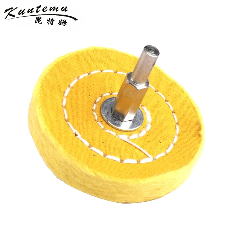 10PCS Cotton Polishing Wheel 3"*40 Buffing Wheel With Shank For Jewelry Wood Metal Buffing
10PCS Cotton Polishing Wheel 3"*40 Buffing Wheel With Shank For Jewelry Wood Metal Buffing