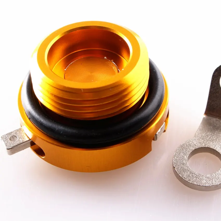 M22x1.5 Oil Filler Cap For Ducati Monster 695 2007-2008 /696 2008-2010 Hypermotard 1100 2007-2010 Gold
M22x1.5 Oil Filler Cap For Ducati Monster 695 2007-2008 /696 2008-2010 Hypermotard 1100 2007-2010 Gold