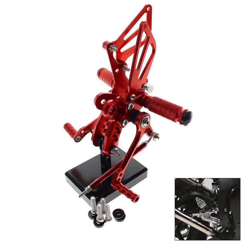 CNC Aluminum Motorcycle Rear Adjustable Rear Sets Set Footrests For Suzuki GSXR1300 HAYABUSA GSX 1300R 1999-2012 2000
CNC Aluminum Motorcycle Rear Adjustable Rear Sets Set Footrests For Suzuki GSXR1300 HAYABUSA GSX 1300R 1999-2012 2000