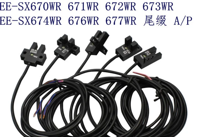 Free Ship 2pcs/lot High quality U Groove Photoelectric Switch EE-SX670-WR/671/672/674A-WR With Cable Inductive Sensor EE-SX670WR
Free Ship 2pcs/lot High quality U Groove Photoelectric Switch EE-SX670-WR/671/672/674A-WR With Cable Inductive Sensor EE-SX670WR