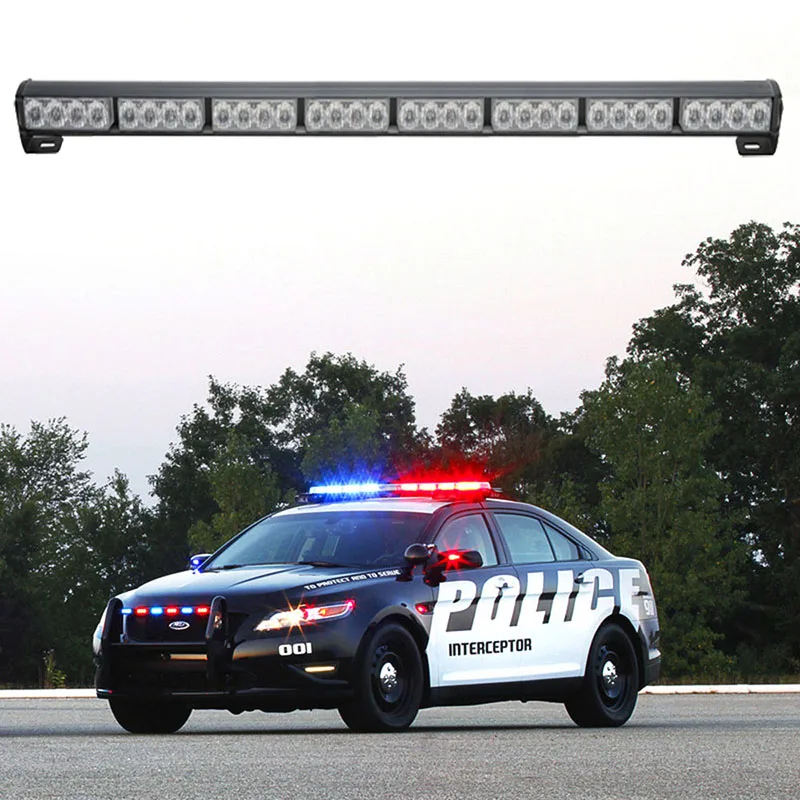 32LED Strobe Light Bar Car Roof Flash Warning Lamp for Ambulance Police Fireman Engineering Vehicles 92CM
32LED Strobe Light Bar Car Roof Flash Warning Lamp for Ambulance Police Fireman Engineering Vehicles 92CM
