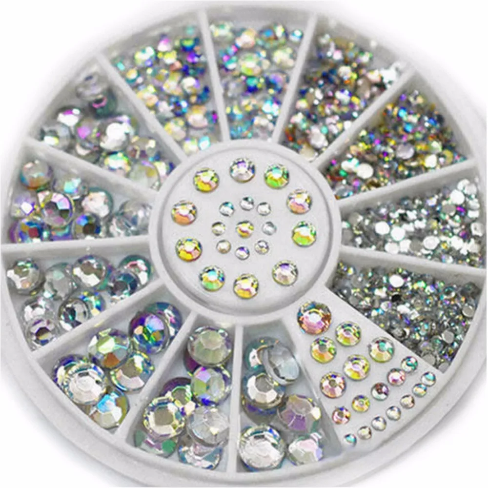 1Box Mixed AB Rhinestone For Needlework FlatBack Cabochon Scrapbook Decoration Craft DIY Embellishments Accessories
1Box Mixed AB Rhinestone For Needlework FlatBack Cabochon Scrapbook Decoration Craft DIY Embellishments Accessories