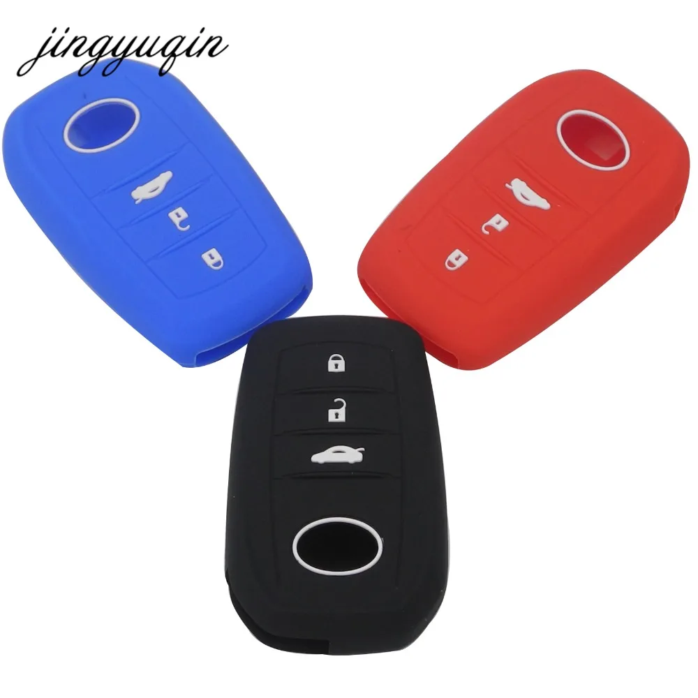 jingyuqin 10pcs 3BTN Car Key Case For Toyota Highlander Land Cruiser Riez RAV4 Camry Prado Auto Key Cover Silicone Protector
jingyuqin 10pcs 3BTN Car Key Case For Toyota Highlander Land Cruiser Riez RAV4 Camry Prado Auto Key Cover Silicone Protector