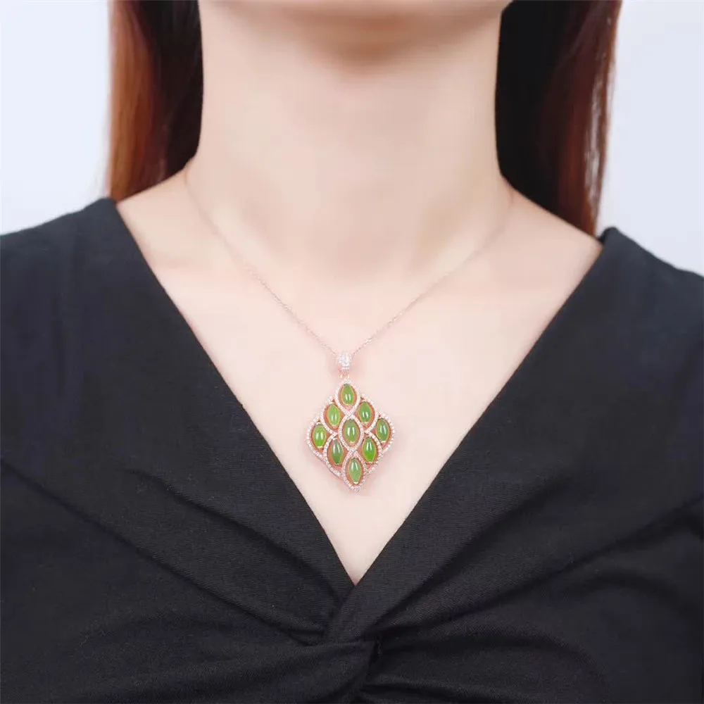 wholesale luxury trendy 925 sterling silver Jasper natural gemstone pendant necklace for wedding engagement
wholesale luxury trendy 925 sterling silver Jasper natural gemstone pendant necklace for wedding engagement