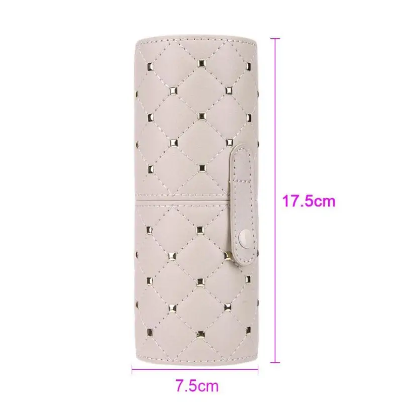Fashion Makeup Brushes Holder Case PU Leather Travel Pen Holder Storage Cosmetic Brush Bag Brushes Organizer Make Up Tools
Fashion Makeup Brushes Holder Case PU Leather Travel Pen Holder Storage Cosmetic Brush Bag Brushes Organizer Make Up Tools