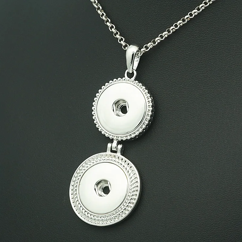 Fashion Beauty Simple 2 buttons pendant snap pendant necklace chain 60cm fit 18MM snap buttons Fashion jewelry XL0163
Fashion Beauty Simple 2 buttons pendant snap pendant necklace chain 60cm fit 18MM snap buttons Fashion jewelry XL0163