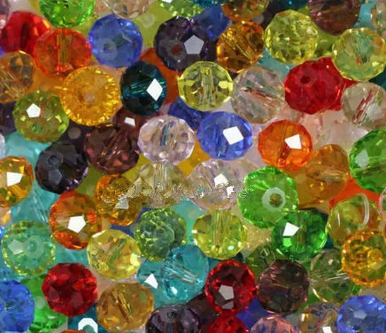 10mm 500pcs/lot factory price onwo Mixed Glass Faceted Rondelle Beads spacer bracelet necklace bead crystal nb434
10mm 500pcs/lot factory price onwo Mixed Glass Faceted Rondelle Beads spacer bracelet necklace bead crystal nb434