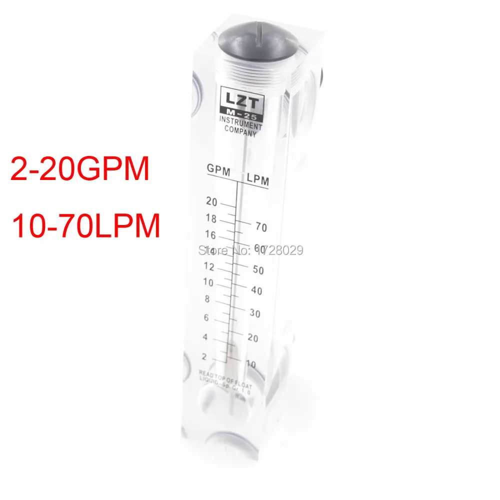 LZT M 25 расходомер воды датчик расхода жидкости 10 70LPM / 2 20GPM|flow meters liquid|flow meterwater meter flow