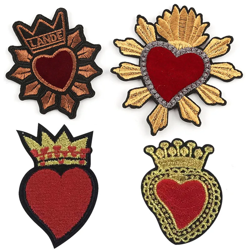 Love Heart Shape Sew On Patches Embroidered Iron On Badge Bag Fabric Applique DIY Craft
Love Heart Shape Sew On Patches Embroidered Iron On Badge Bag Fabric Applique DIY Craft