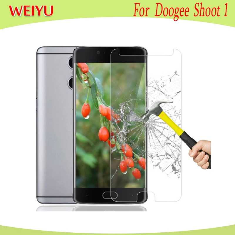 Закаленное стекло WEIYU Для Doogee Shoot 1 протектор экрана телефона замена простота
