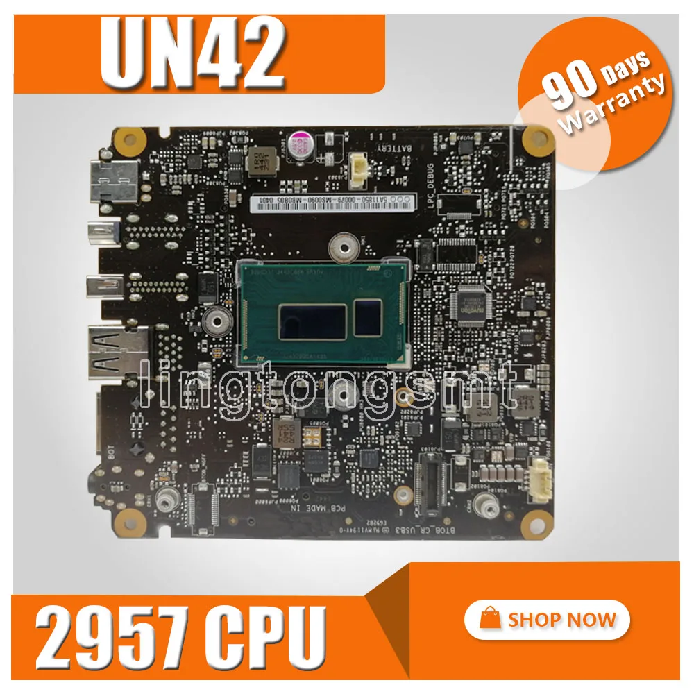 Материнская плата UN42 2957 CPU HM70 для For AsusUN42 материнская плата для ноутбука UN42 материнская плата UN42 Материнская плата Тест 100% ОК
Материнская плата UN42 2957 CPU HM70 для For AsusUN42 материнская плата для ноутбука UN42 материнская плата UN42 Материнская плата Тест 100% ОК
