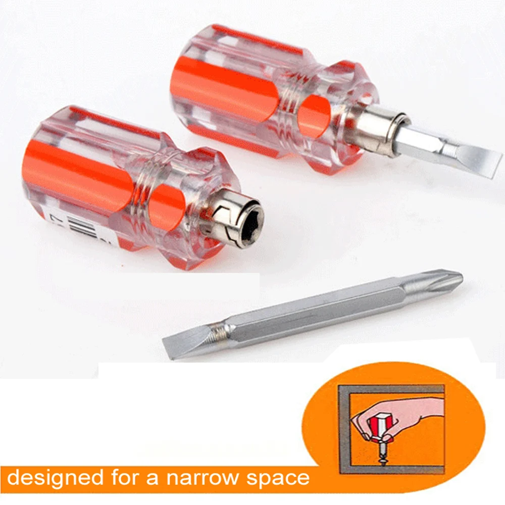 Mini double-headed screwdriver,Repair tools, Phillips(cross), flathead,Specially designed for a narrow space
Mini double-headed screwdriver,Repair tools, Phillips(cross), flathead,Specially designed for a narrow space