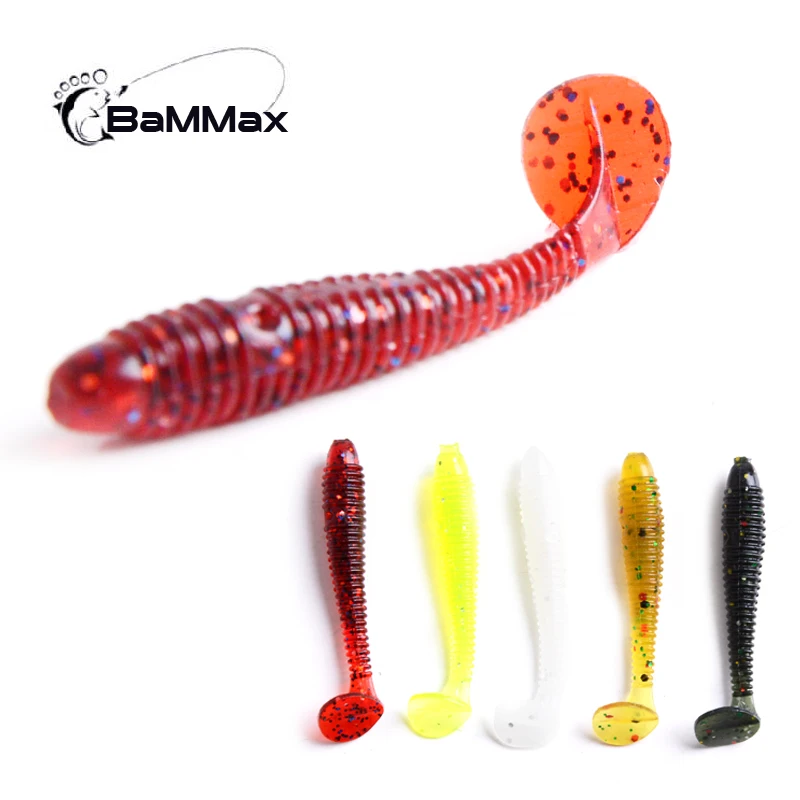 Bammax Fishing Lure 20pcs/lot 0.5g 4cm Wobblers Silicon Soft bass Bait artificial Worm Swimbait Fly Fishing accessories tackle
Bammax Fishing Lure 20pcs/lot 0.5g 4cm Wobblers Silicon Soft bass Bait artificial Worm Swimbait Fly Fishing accessories tackle