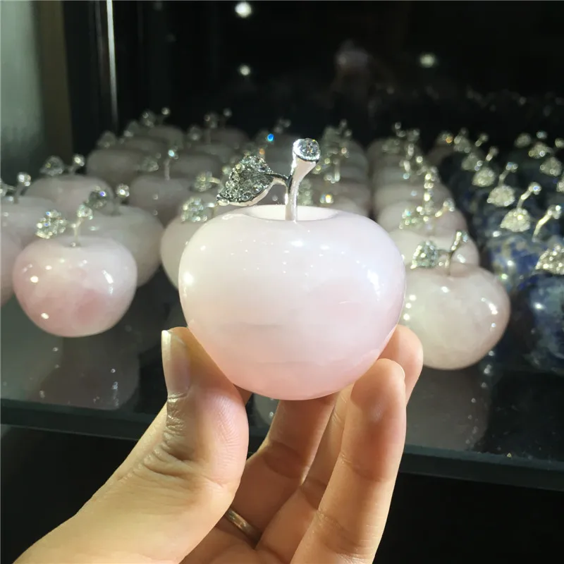 Natural stones and minerals apple healing crystals as Christmas gifts for home&party&car decoration wholesale
Natural stones and minerals apple healing crystals as Christmas gifts for home&party&car decoration wholesale