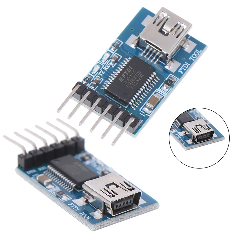 1PCS*FT232RL USB To Serial Adapter Module USB TO RS232 Max232 For Arduino Download
1PCS*FT232RL USB To Serial Adapter Module USB TO RS232 Max232 For Arduino Download