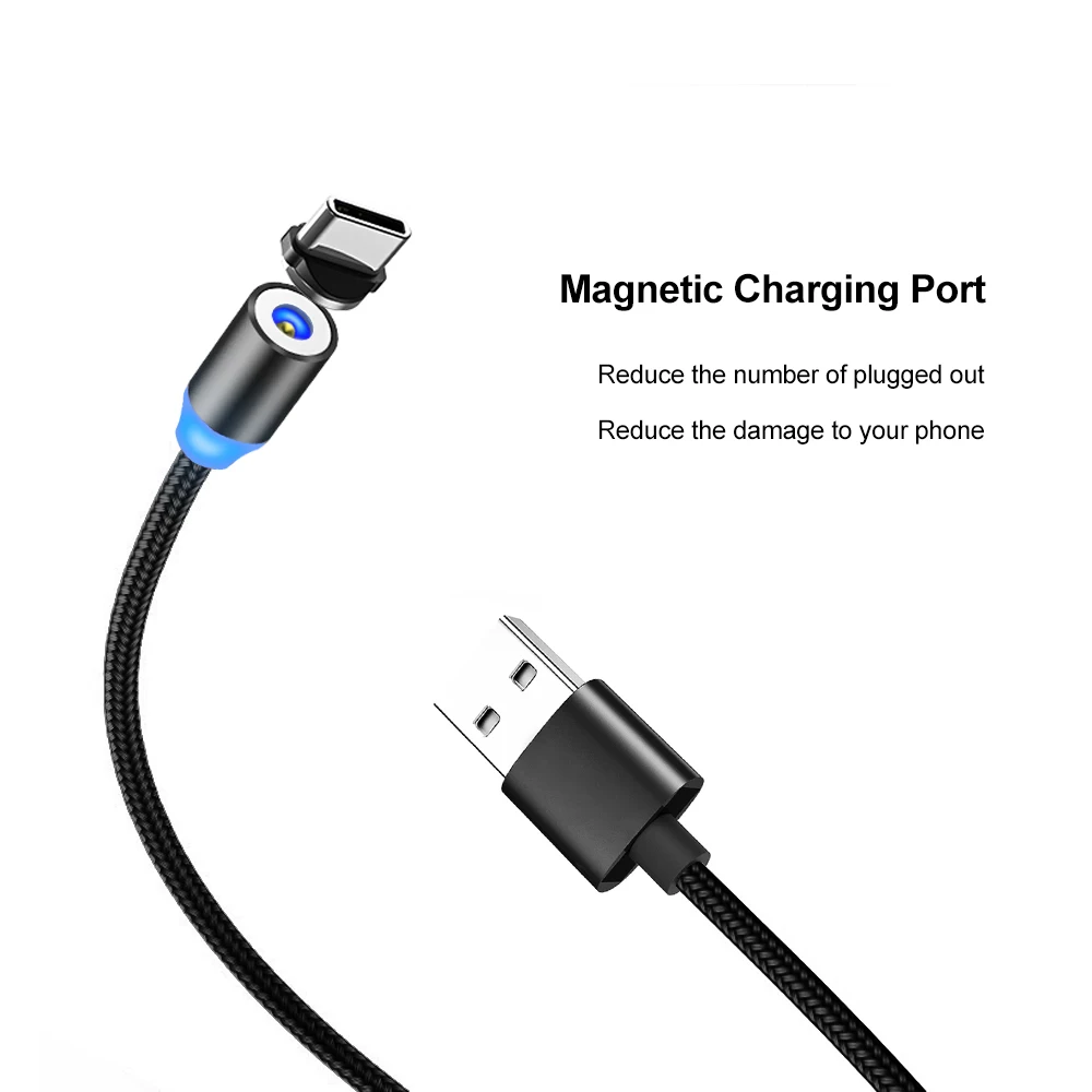 A. S usb type C зарядка USB Магнитный кабель type-C Шнур зарядное устройство для телефона