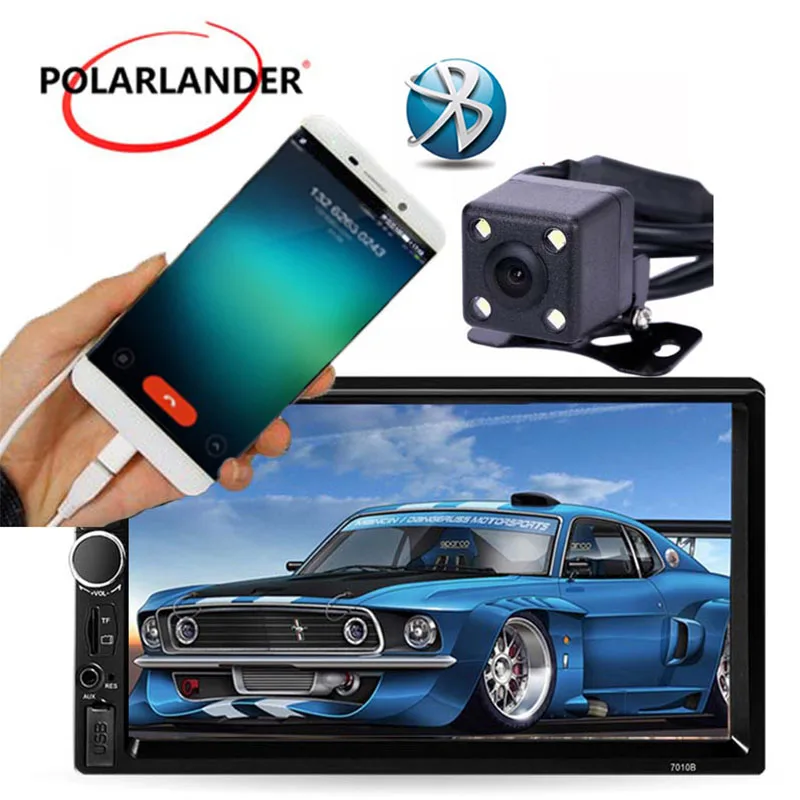 MP4 MP5 radio Player 7" 2 Din Touch Screen Car Bluetooth Radio USB/TF/FM/Auxin radio stereo with Rear view Camera Mirror Link
MP4 MP5 radio Player 7" 2 Din Touch Screen Car Bluetooth Radio USB/TF/FM/Auxin radio stereo with Rear view Camera Mirror Link