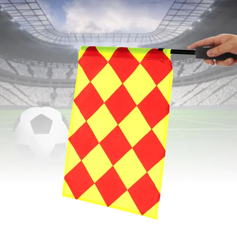 1pc The World Cup Soccer Referee Flag Sports Match Football Competition Equipment
1pc The World Cup Soccer Referee Flag Sports Match Football Competition Equipment