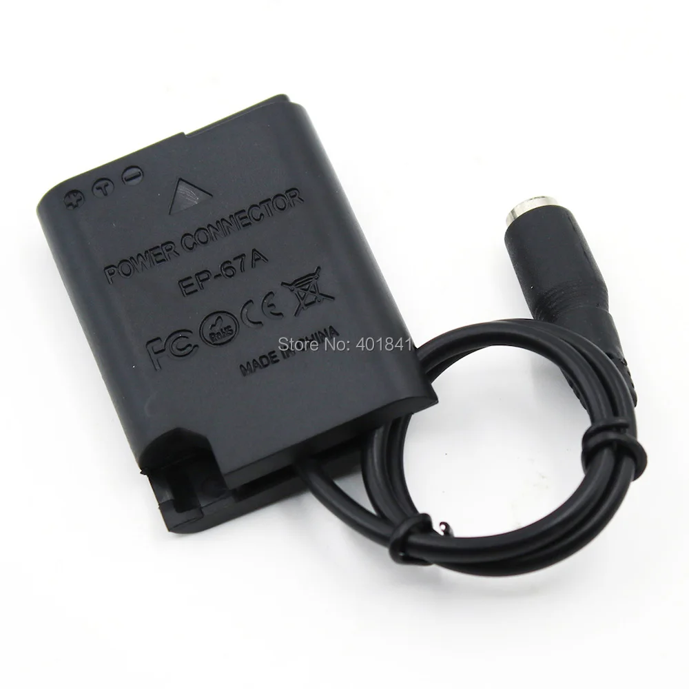 EP-67A EP67A Переходник постоянного тока для Nikon EH-67A EH67A Coolpix P600 S810C B700 P900S (EN-EL23 Батарея) |