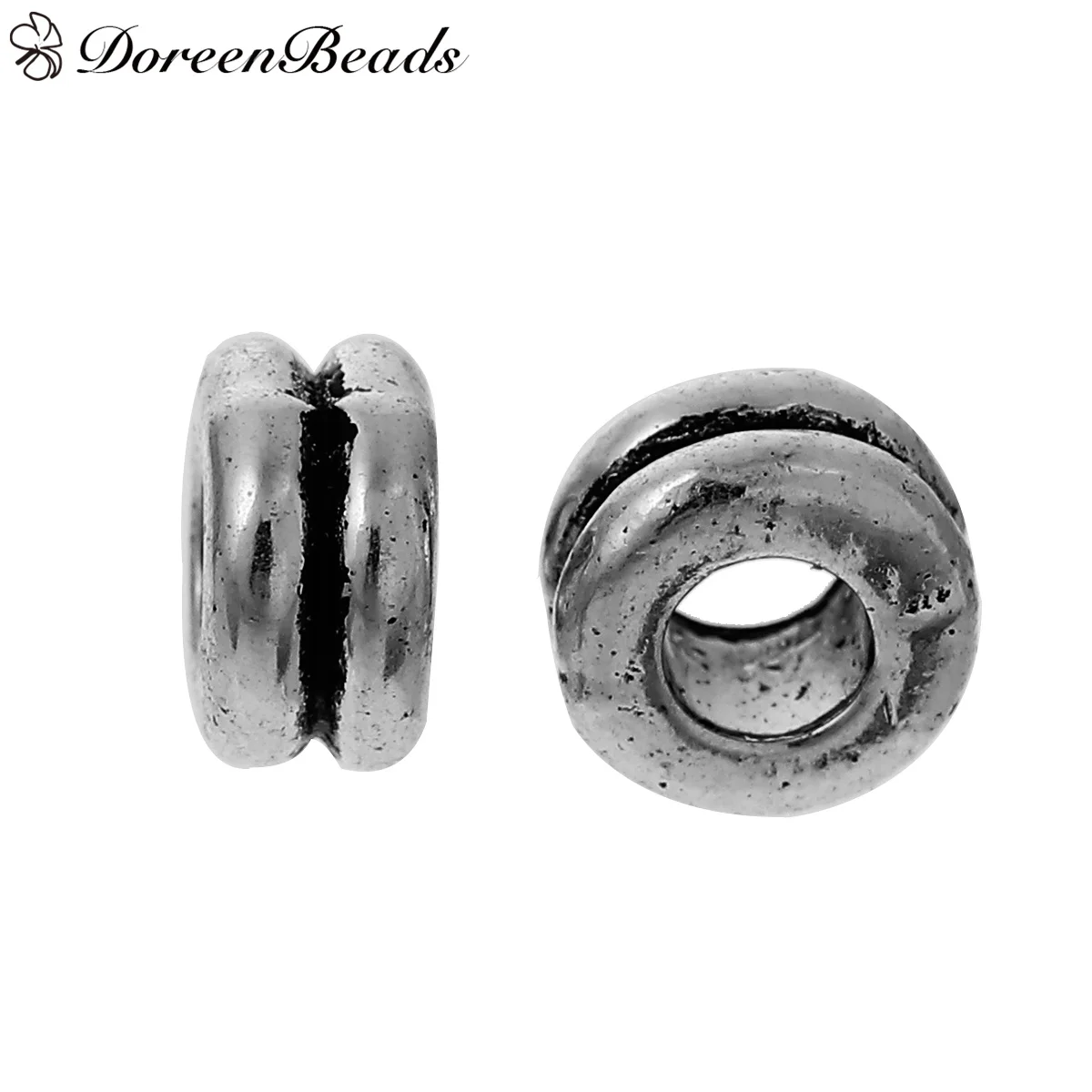 DoreenBeads Alloy Spacer Beads Round antique silver color About 6mm( 2/8") x 3mm( 1/8"), Hole: Approx 2.8mm, 200 PCs
DoreenBeads Alloy Spacer Beads Round antique silver color About 6mm( 2/8") x 3mm( 1/8"), Hole: Approx 2.8mm, 200 PCs