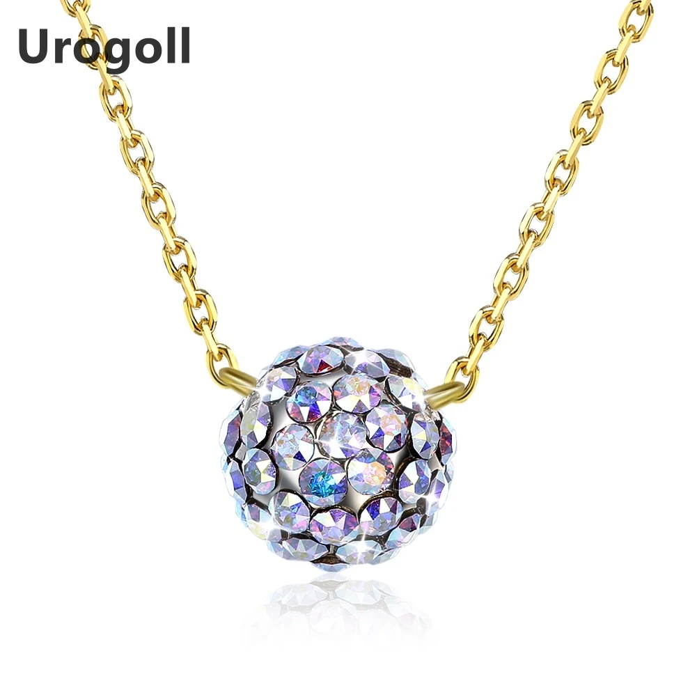 925 стерлингового серебра многоцветная роскошный шар с украшением в виде кристаллов, подвеска, колье для женщин, роскошные обручальные сваде...
925 стерлингового серебра многоцветная роскошный шар с украшением в виде кристаллов, подвеска, колье для женщин, роскошные обручальные сваде...