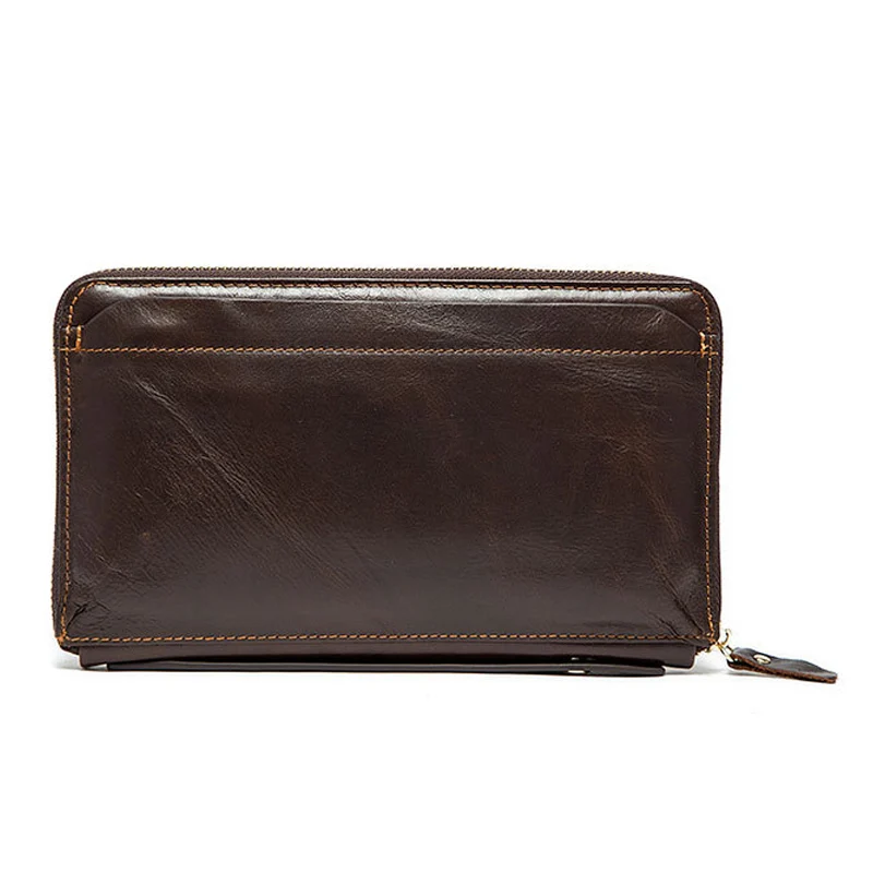 Vintage Men's Long Wallet Men Genuine Leather Clutch Wallets Purses First Layer Real Leather
Vintage Men's Long Wallet Men Genuine Leather Clutch Wallets Purses First Layer Real Leather