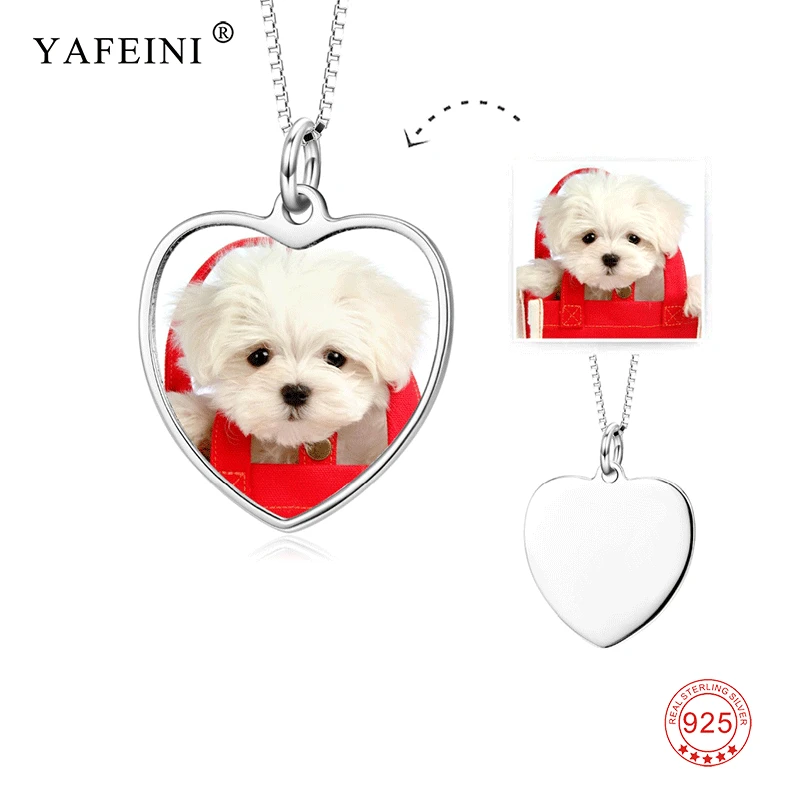 925 Sterling Silver Customized Name and Photo Necklace Personalized Heart Pendant Necklace Fashion Accessories
925 Sterling Silver Customized Name and Photo Necklace Personalized Heart Pendant Necklace Fashion Accessories