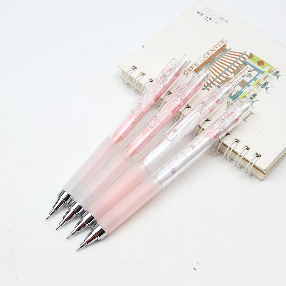 High Quality Mechanical Pencil 0.5mm 2B Refills Cherry Blossom Season Automatic Pencil Drawing Sketch Office Stationery Supplies
High Quality Mechanical Pencil 0.5mm 2B Refills Cherry Blossom Season Automatic Pencil Drawing Sketch Office Stationery Supplies