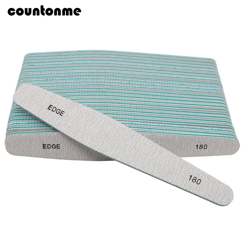 50pcs Professional Nail File 180/180 Grits Double Sided Nail Files Buffer Diamond Sanding for UV Gel Polish Salon Manicure Tools
50pcs Professional Nail File 180/180 Grits Double Sided Nail Files Buffer Diamond Sanding for UV Gel Polish Salon Manicure Tools