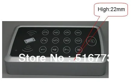 Система контроля доступа XJQ на входную дверь 1000 кГц с 10 RFID-ключами - купить по