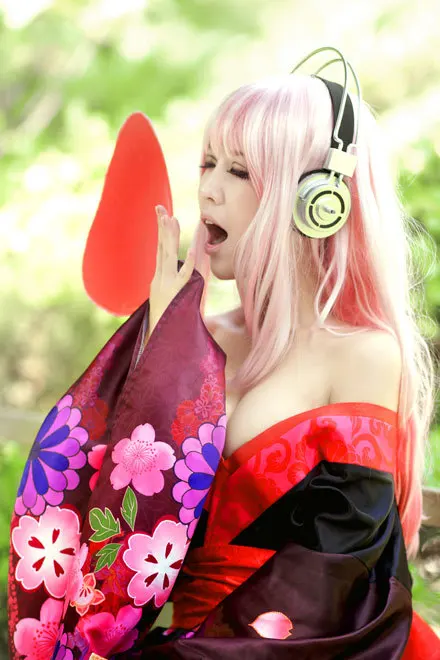The New Super Sonico the Animation Sonico Printing Kimono cos Dress Cosplay Costume
The New Super Sonico the Animation Sonico Printing Kimono cos Dress Cosplay Costume