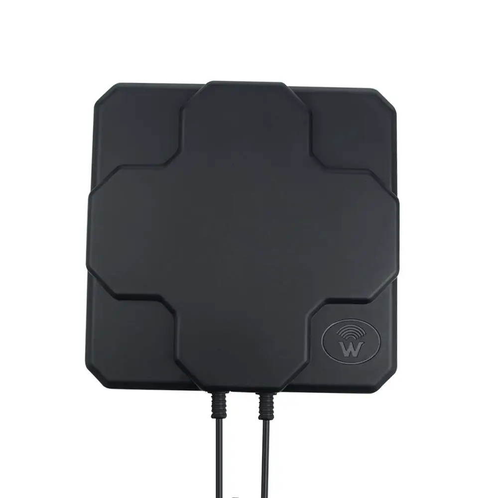 2*22dBi outdoor 4G LTE MIMO antenna,LTE dual polarization panel antenna SAM -Male connector
2*22dBi outdoor 4G LTE MIMO antenna,LTE dual polarization panel antenna SAM -Male connector