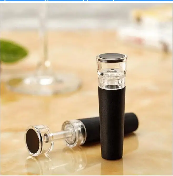 

Red Wine Champagne Bottle Preserver Air Pump Stopper Vacuum Sealed Saver,Wine vacuum stopper 100pcs/LOT DHL Free shipping