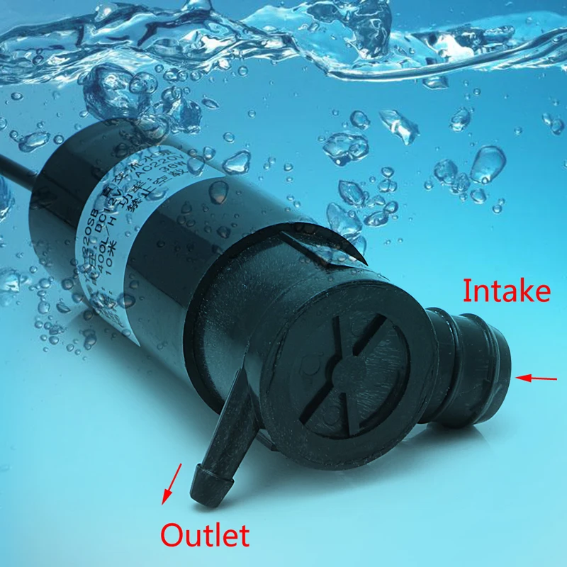 DC 12V/AC 220V 36W Submersible Water Pump 10m 400L/H Car Wash Bath Fountain High Quality W310
DC 12V/AC 220V 36W Submersible Water Pump 10m 400L/H Car Wash Bath Fountain High Quality W310