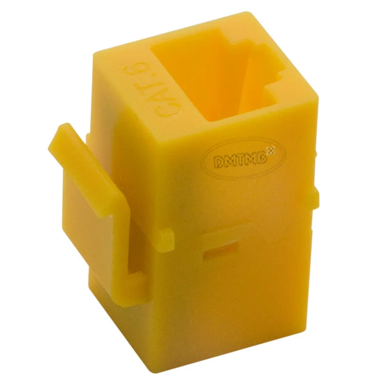 keystone CAT6 1000M RJ45 with yellow color | Электроника