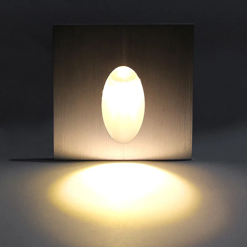 Lemonbest 1W Square LED Recessed Porch Pathway Step Stair Light Wall Lamp Basement Bulb Cool White AC 100-245V 110V 220V
Lemonbest 1W Square LED Recessed Porch Pathway Step Stair Light Wall Lamp Basement Bulb Cool White AC 100-245V 110V 220V